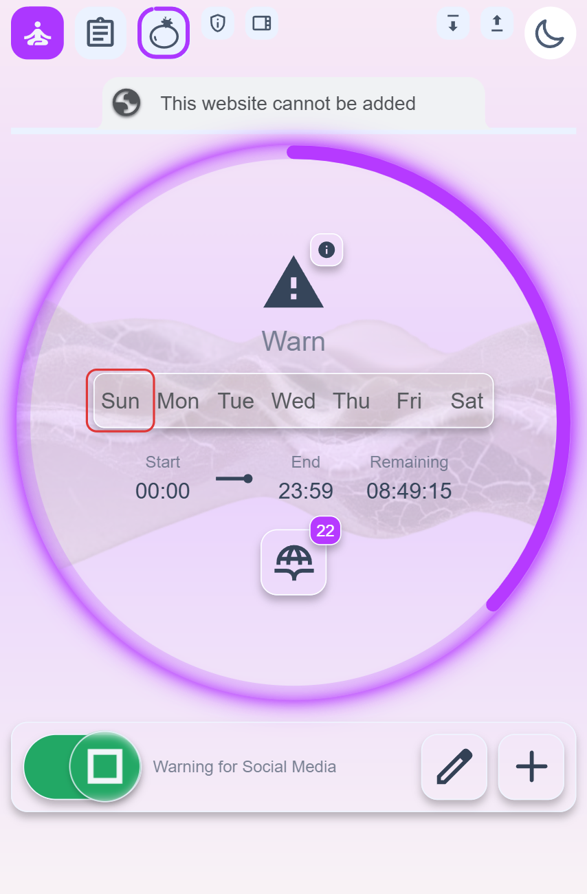 Digital Zen — Light theme